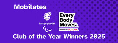Every Body Moves Club of the Year Winners 2025 badge