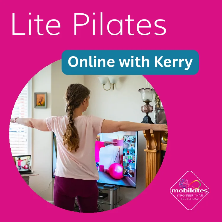 Lite Pilates, online class