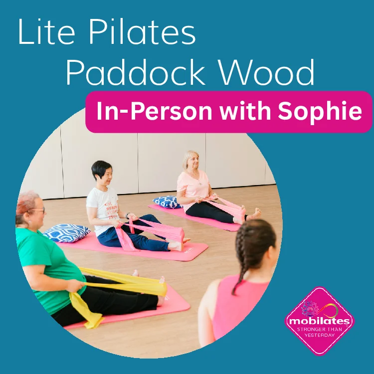 Lite Pilates - Paddock Wood, in-person class